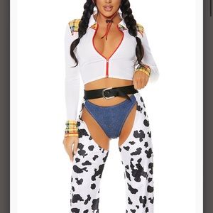 Jessie Cowgirl Sexy Women’s Halloween Costume Sz S